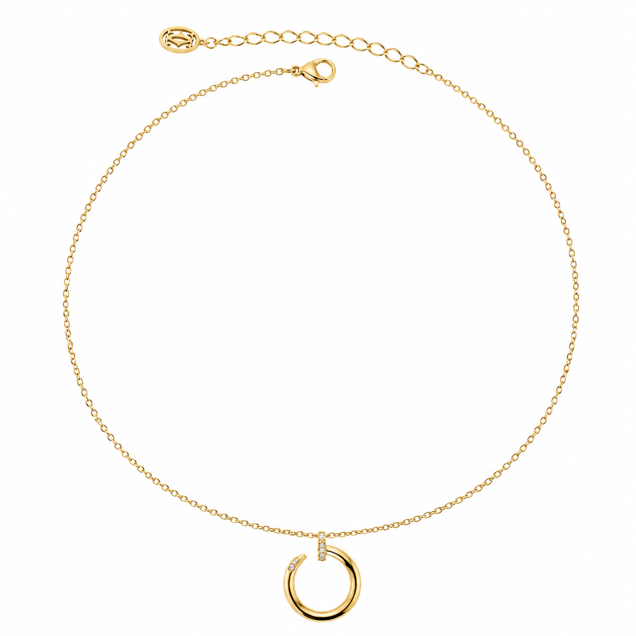 Golden Cartier Necklace