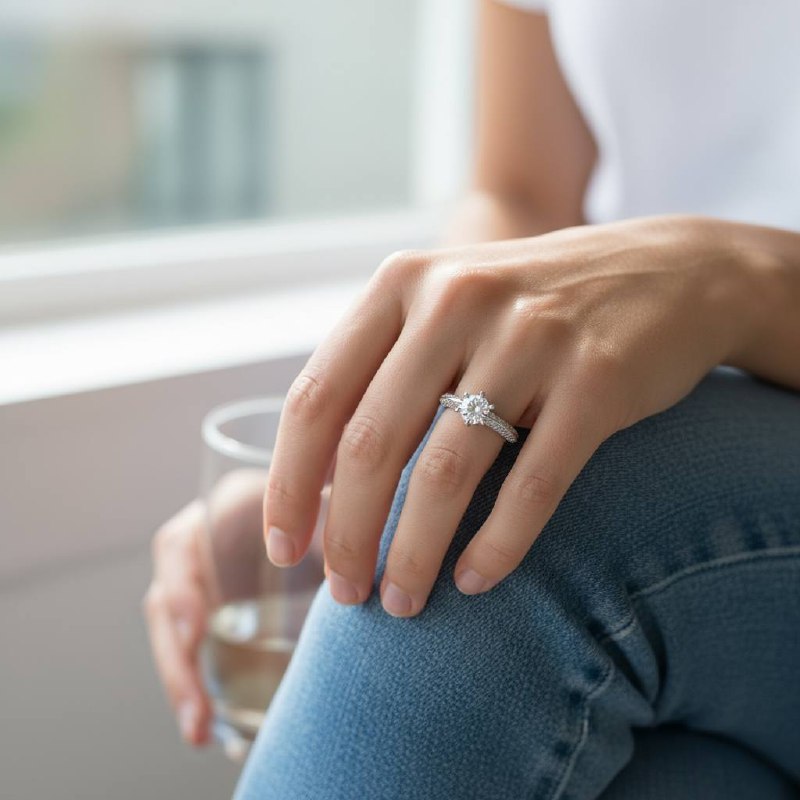 طقم خواتم الزفاف – كريستال راديانس 💍