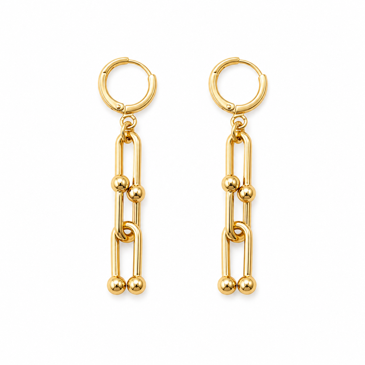 Long Link earrings | Poshewix