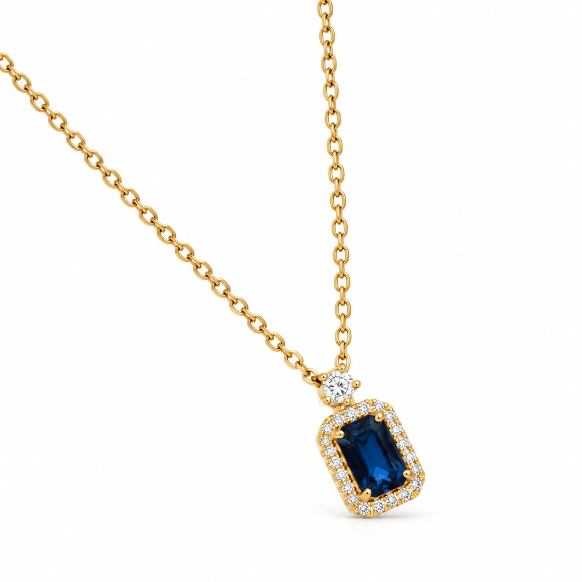 stone frame “Luxe Gemstone Glow” Necklace Collection ✨