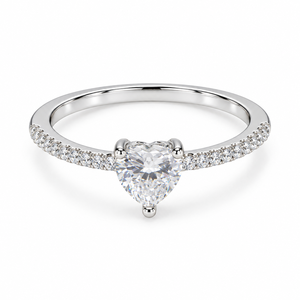 small pandora Golden Solitaire Ring