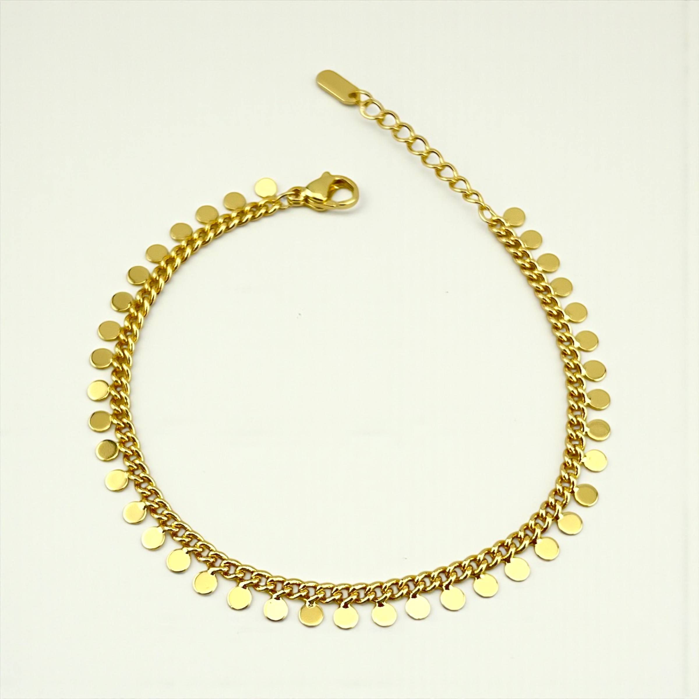 Circle Golden Dots Bracelet