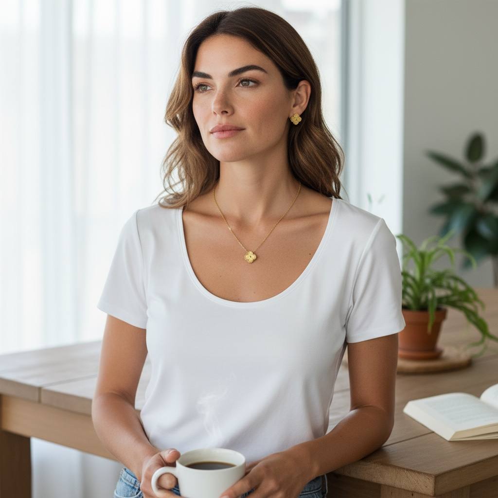 مجموعة جولدن بلوم كلوفر - متألقة وأنيقة