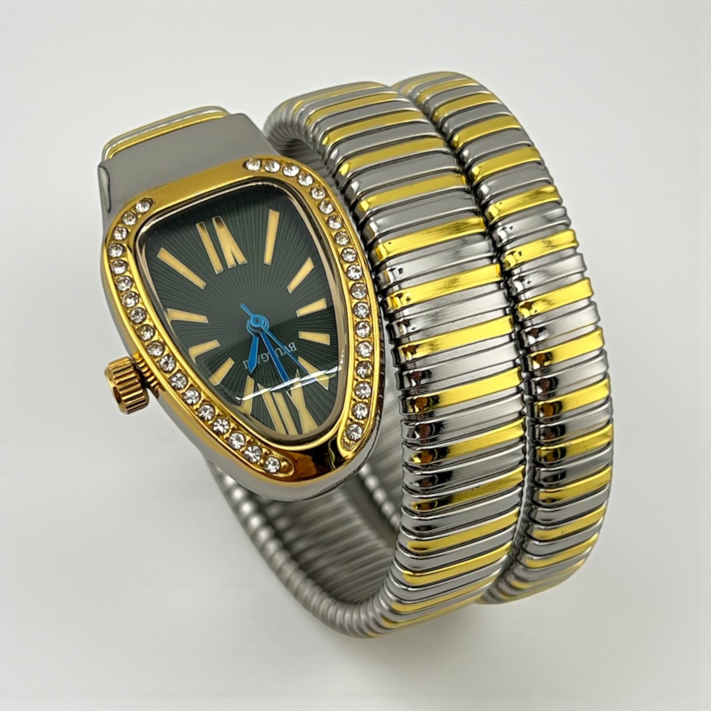 ساعة BVULGARI - إصداران بلونين ⌚✨